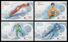 FRG MiNo. 2237-2240 set ** Sports Aid 2002: Winter Olympic Salt Lake City, MNH