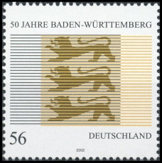 FRG MiNo. 2248 ** 50 years of Baden-Württemberg, MNH
