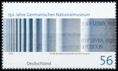 BRD MiNr. 2269 ** 150 Jahre Germanisches Nationalmuseum, postfrisch
