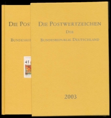 Jahrbuch 2003 Die Postwertzeichen der Bundesrepublik Deutschland ohne Marken