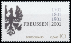 FRG MiNo. 2162 ** 300th anniversary founding of the Kingdom of Prussia, MNH