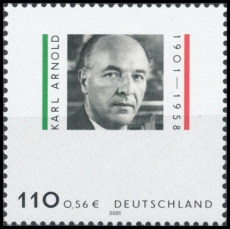 BRD MiNr. 2173 ** 100. Geburtstag von Karl Arnold, postfrisch