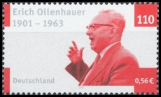 BRD MiNr. 2174 ** 100. Geburtstag von Erich Ollenhauer, postfrisch