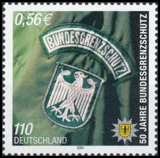 BRD MiNr. 2175 ** 50 Jahre Bundesgrenzschutz, postfrisch