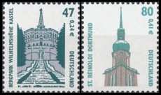 FRG MiNo. 2176-2177 Set ** Sightseeing (XXV), MNH