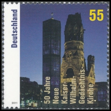 FRG MiNo. 2898 ** 50th anniversary inauguration Kaiser Wilhelm Memorial Church, MNH