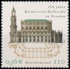 FRG MiNo. 2196 ** 250 years of the Catholic court church in Dresden, MNH