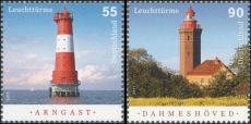 FRG MiNo. 2878-2879 set ** Lighthouses (XII), MNH