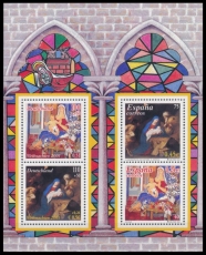 BRD MiNr. Block 56 (2226-2227) **/o Weihnachten 2001