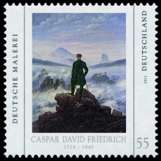 BRD MiNr. 2840 ** Deutsche Malerei (VI): Caspar David Friedrich, postfrisch