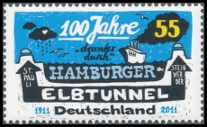 BRD MiNr. 2890 ** 100 Jahre Hamburger Elbtunnel, postfrisch