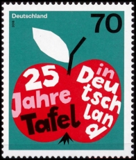 FRG MiNo. 3361 ** 25 years table in Germany, MNH