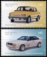 FRG MiNo. 3367-3368 set ** Classic German automobiles, MNH
