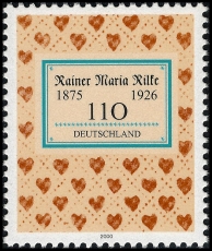 FRG MiNo. 2154 ** 125th birthday of Rainer Maria Rilke, MNH