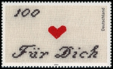 FRG MiNo. 2138 ** Greeting stamp: For you, MNH