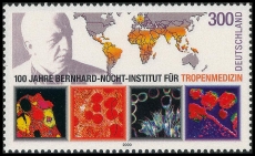 FRG MiNo. 2136 ** 100 years Bernhard Nocht Institute for Tropical Medicine, MNH