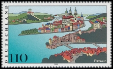 FRG MiNo. 2103 ** Pictures from Germany (VI): Passau, MNH