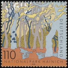 BRD MiNr. 2105 ** Deutsche National- u. Naturparks: Hainich, aus Bl. 52, postfr.