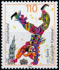 BRD MiNr. 2099 ** 175 Jahre Düsseldorfer Karneval, postfrisch