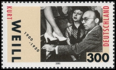 FRG MiNo. 2100 ** 100th birthday of Kurt Weill, MNH