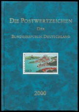 Yearbook 2000 Postage stamps of the Federal Republic of Germany without stamps