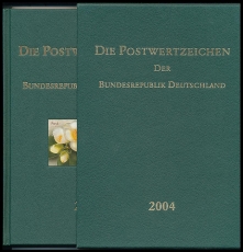 Yearbook 2004 Postage stamps of the Federal Republic of Germany without stamps