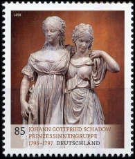 FRG MiNo. 3416 ** Treasures German Museums: Schadow - Prinzessinnengruppe, MNH