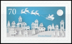 FRG MiNo. 3423 ** Christmas sleigh, self-adhesive, MNH