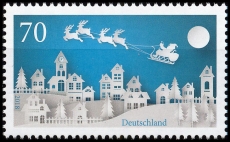 FRG MiNo. 3421 ** Christmas sleigh, MNH