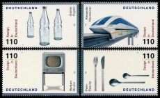 FRG MiNo. 2068-2071 (from block 50) ** Design in Germany, MNH