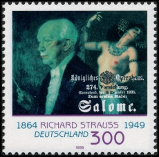 FRG MiNo. 2076 ** 50th anniversary of the death of Richard Strauss, MNH
