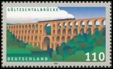 BRD MiNr. 2082 ** Brücken (III): Göltzschtalbrücke, postfrisch