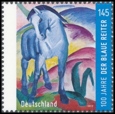 BRD MiNr. 2911 ** 100. Jahrestag Künstlergruppe Der blaue Reiter, postfrisch