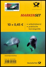 BRD MiNr. FB 84 (3437) ** Der Schweinswal, Folienblatt, selbstklebend, postfr.