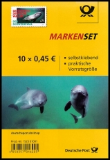 FRG MiNo. FB 84 (3437) ** The porpoise, foil sheet, self-adhesive, MNH