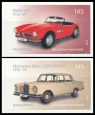 BRD MiNr. 3147-3148 Satz ** Klassische dt. Automobile, postfr., selbstklebend