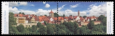 BRD MiNr. 3454/3455 Zdr. ** Serie Panoramen: Rothenburg ob der Tauber, postfr.