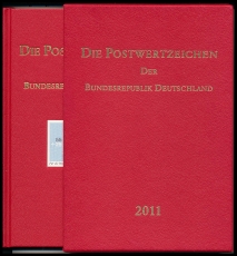 Yearbook 2011 Postage stamps of the Federal Republic of Germany without stamps