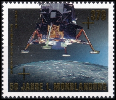 BRD MiNr. 3479 ** 50 Jahre Erste Mondlandung, postfrisch