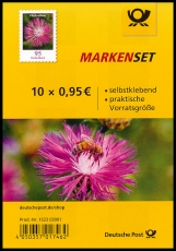 BRD MiNr. FB 90 (3483) ** DS Blumen: Flockenblume, Folienbl., selbstkl., postfr.