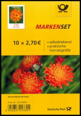 FRG MiNo. FB 93 (3490) ** Flowers: hawkweed, foil sheet, self-adh., MNH