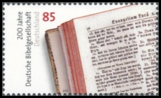 FRG MiNo. 2955 ** 200 years German Bible Society, MNH