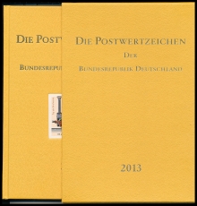 Yearbook 2013 Postage stamps of the Federal Republic of Germany without stamps