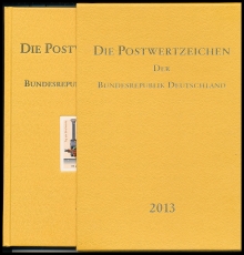 Jahrbuch 2013 Die Postwertzeichen der Bundesrepublik Deutschland ohne Marken