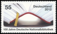 BRD MiNr. 2956 ** 100 Jahre Deutsche Nationalbibliothek, postfrisch