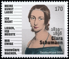 FRG MiNo. 3493 ** 200th birthday Clara Schumann, MNH