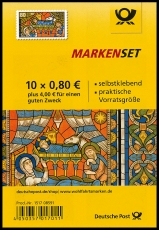 BRD MiNr. FB 94 (3500) ** Weihnachten 2019, Folienblatt, selbstklebend, postfr.