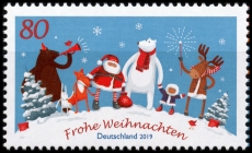 BRD MiNr. 3504 ** Weihnachten 2019: Weihnachten mit Freunden, postfrisch