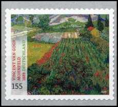 FRG MiNo. 3519 ** Vincent van Gogh - Poppy Field, self-adhesive, MNH