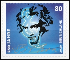 BRD MiNr. 3520 ** 250. Geburtstag Ludwig van Beethoven, selbstklebend, postfr.